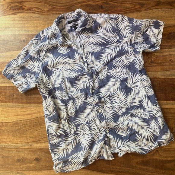 Banana Republic Other - Summer Tropical Linen Shirt [Banana Republic]